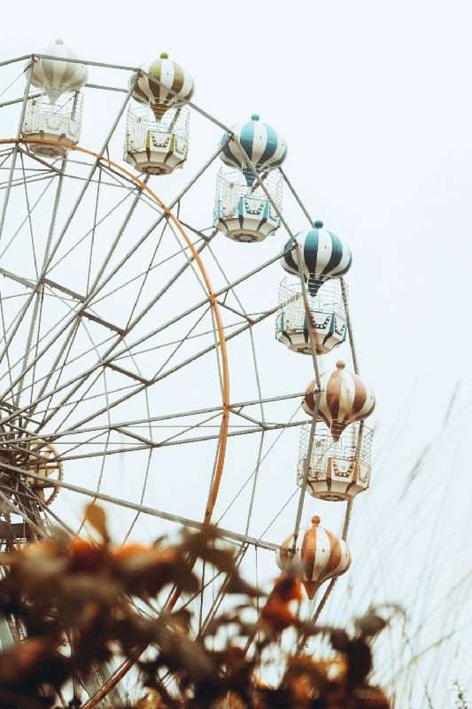 Ferris Wheel - Skegness Beach, Skegness, England, UK