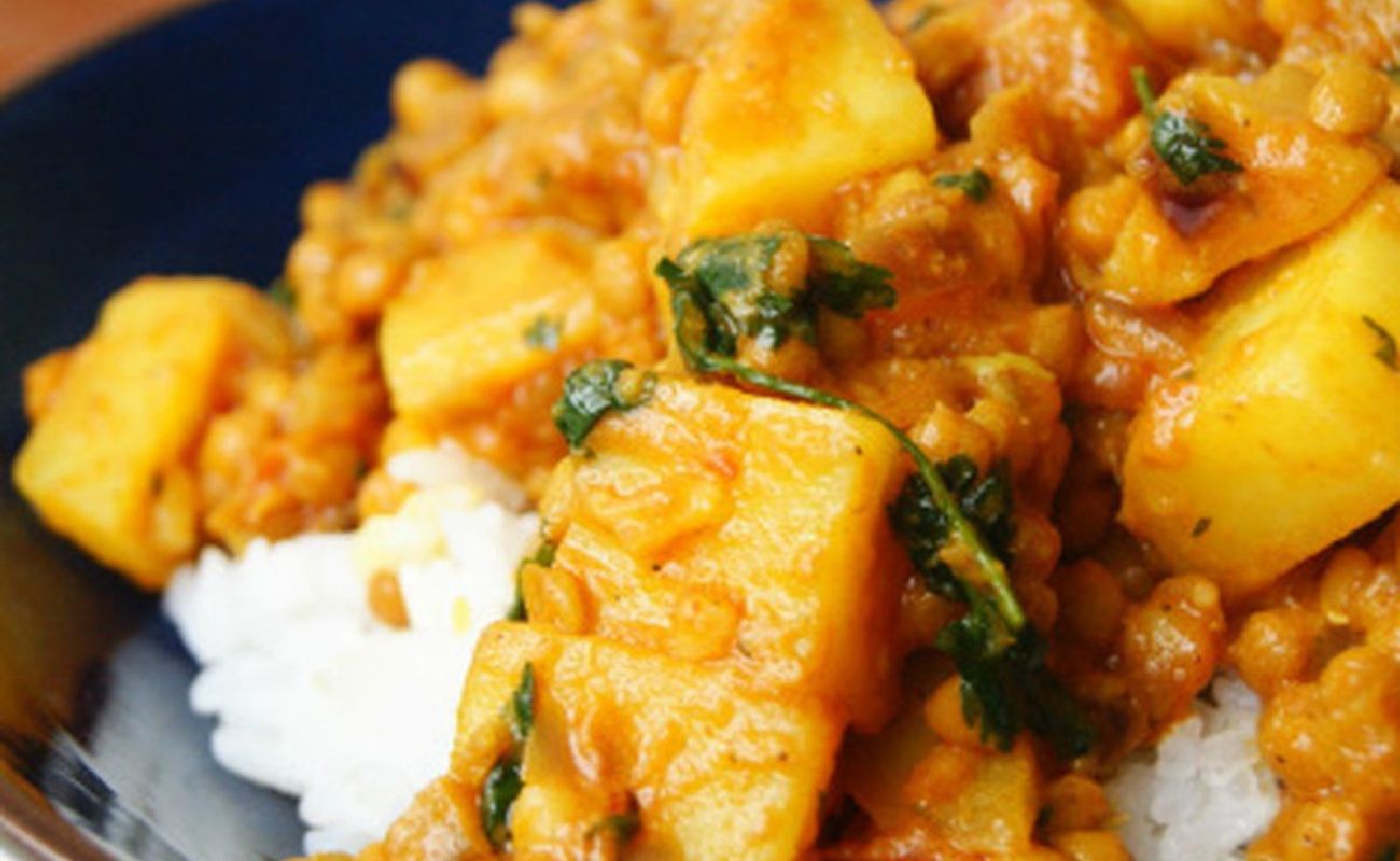 Lentil and Potato Curry
